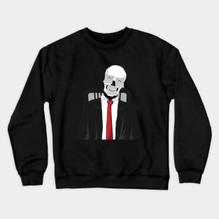 Business Skeleton Crewneck Sweatshirt